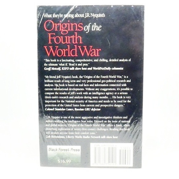 Origins of the Fourth World War: And the Coming Wars by J.R. Nyquist NEW Sealed - Picture 2 of 2